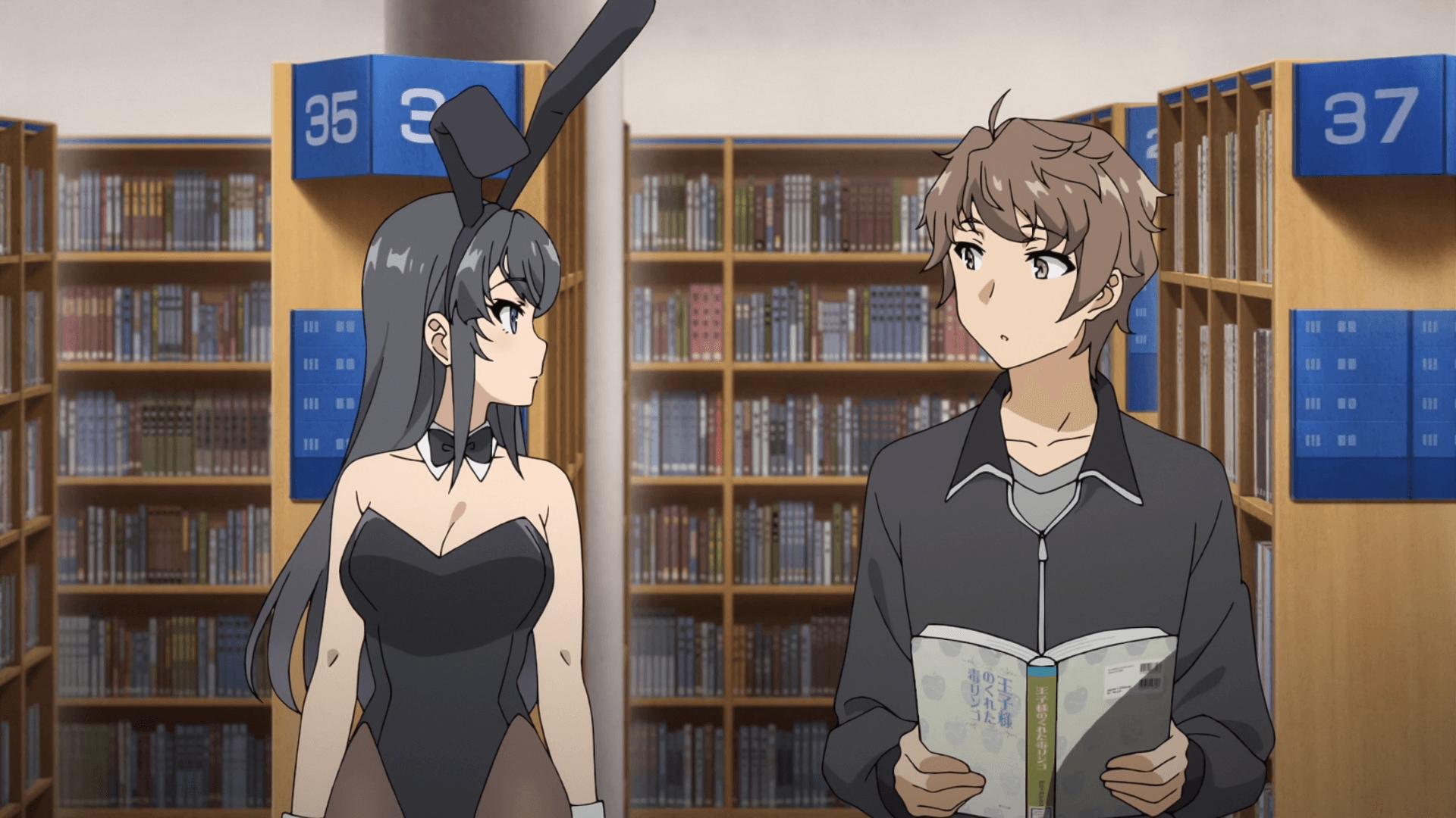 Seishun Buta Yarou wa Bunny Girl Senpai no Yume wo Minai. odcinek 1